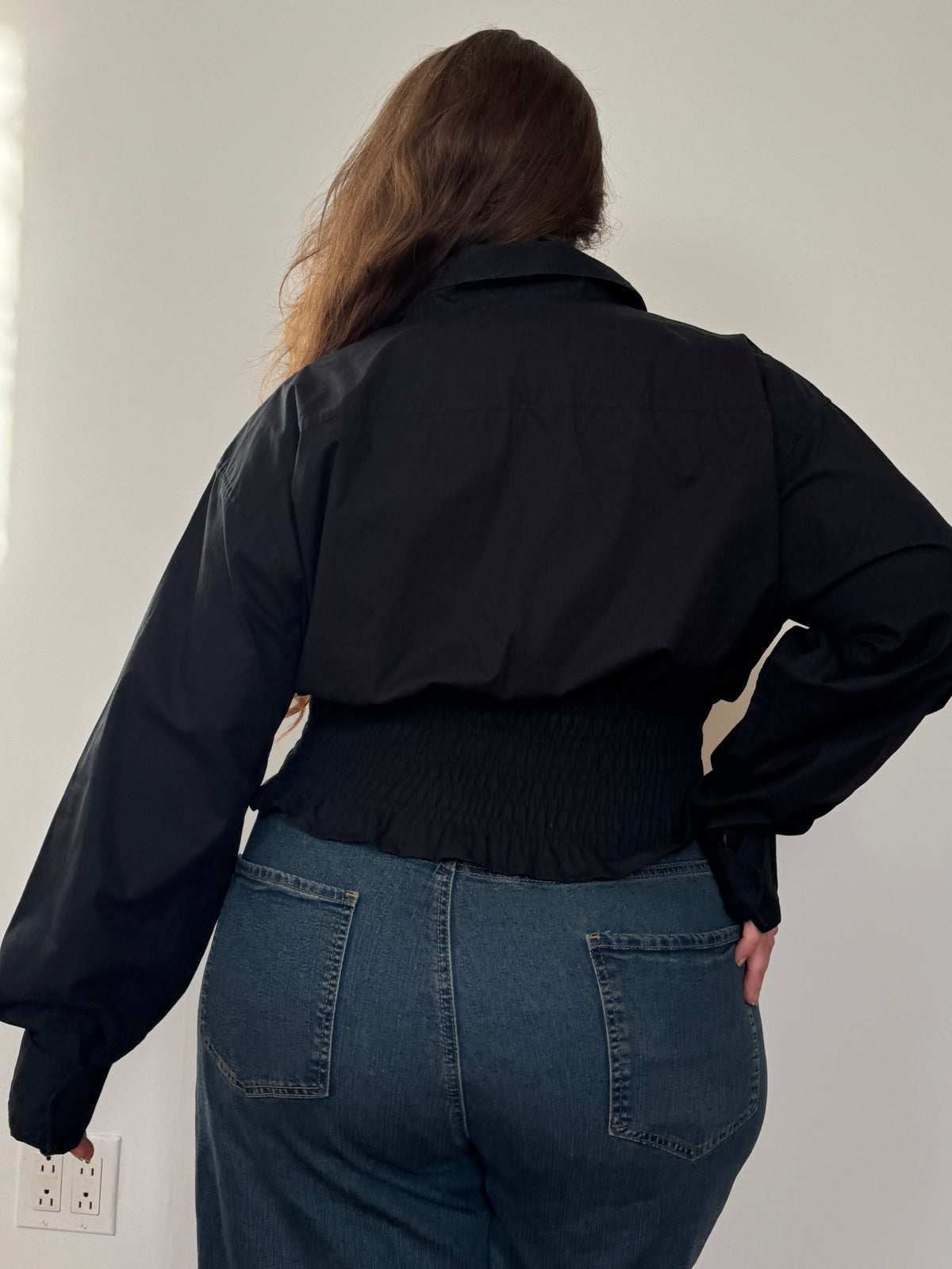 Marielle Top in NOIR (1X-2X)