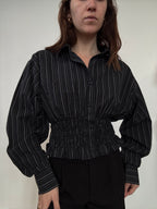 Marielle Top / Pinstripe / ML