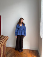Elodie Top in Blue (M/L)