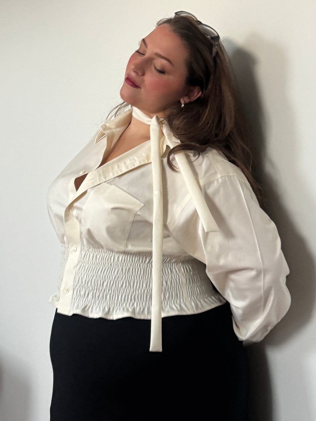 Marielle Top in IVORY (XL-1X)