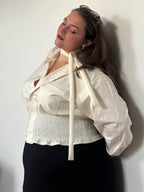 Marielle Top in IVORY (XL-1X)