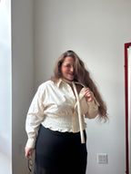 Marielle Top in IVORY (XL-1X)