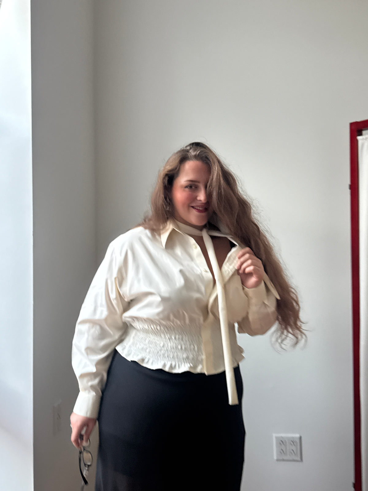 Marielle Top in IVORY (XL-1X)
