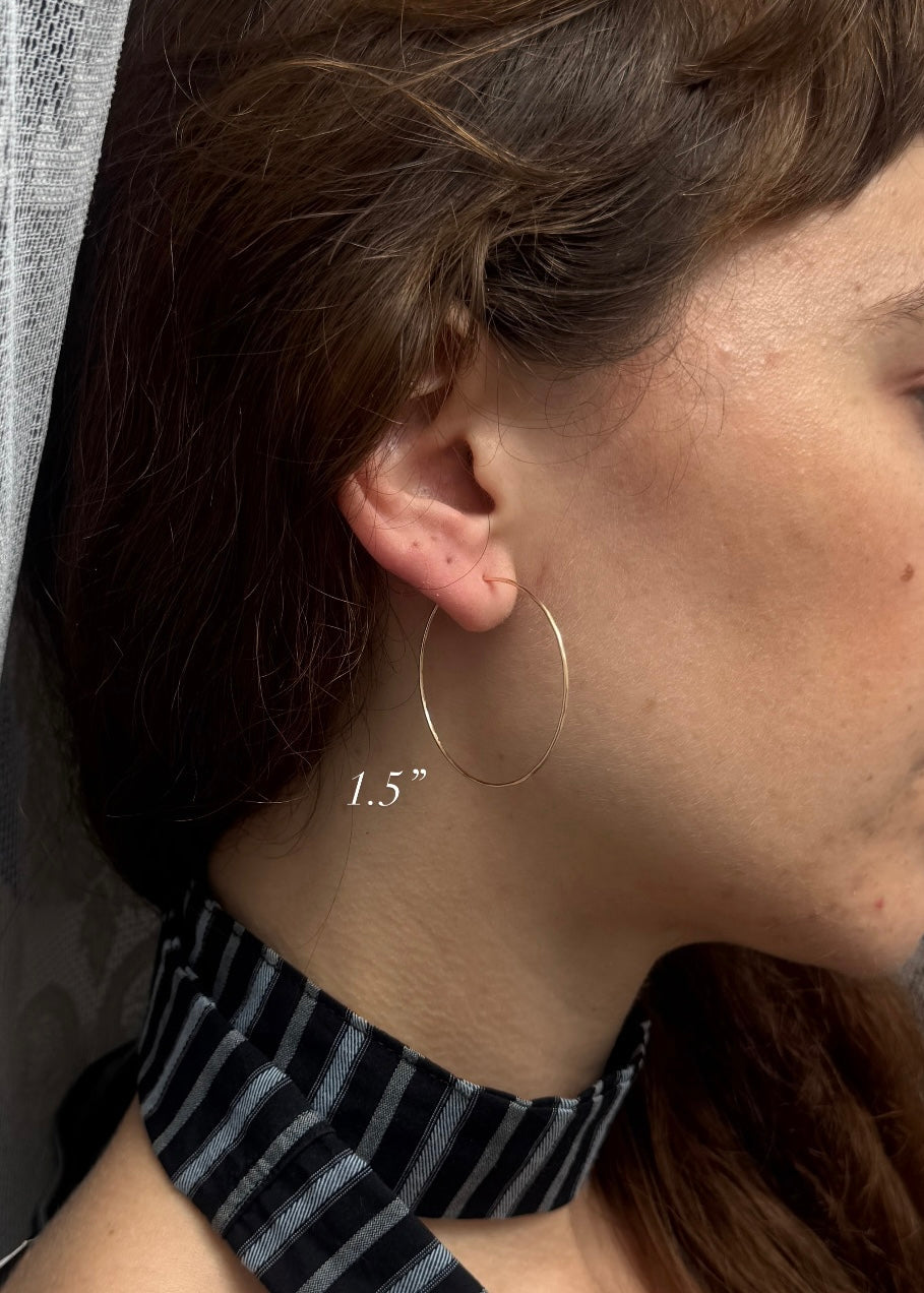 The Laurane Hoops