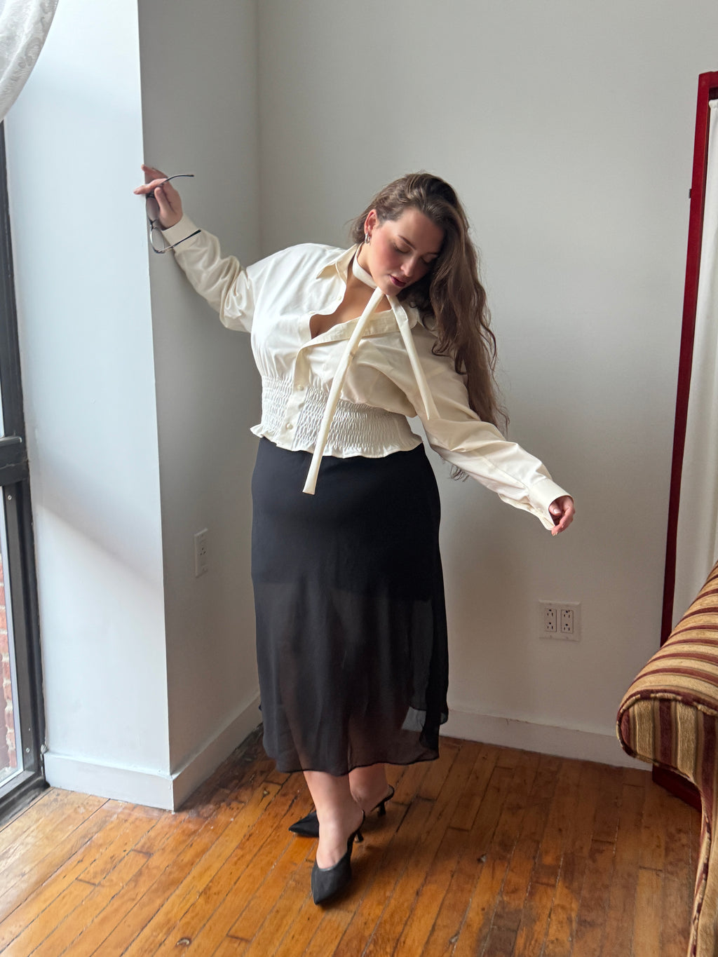 Marielle Top in IVORY (XL-1X)