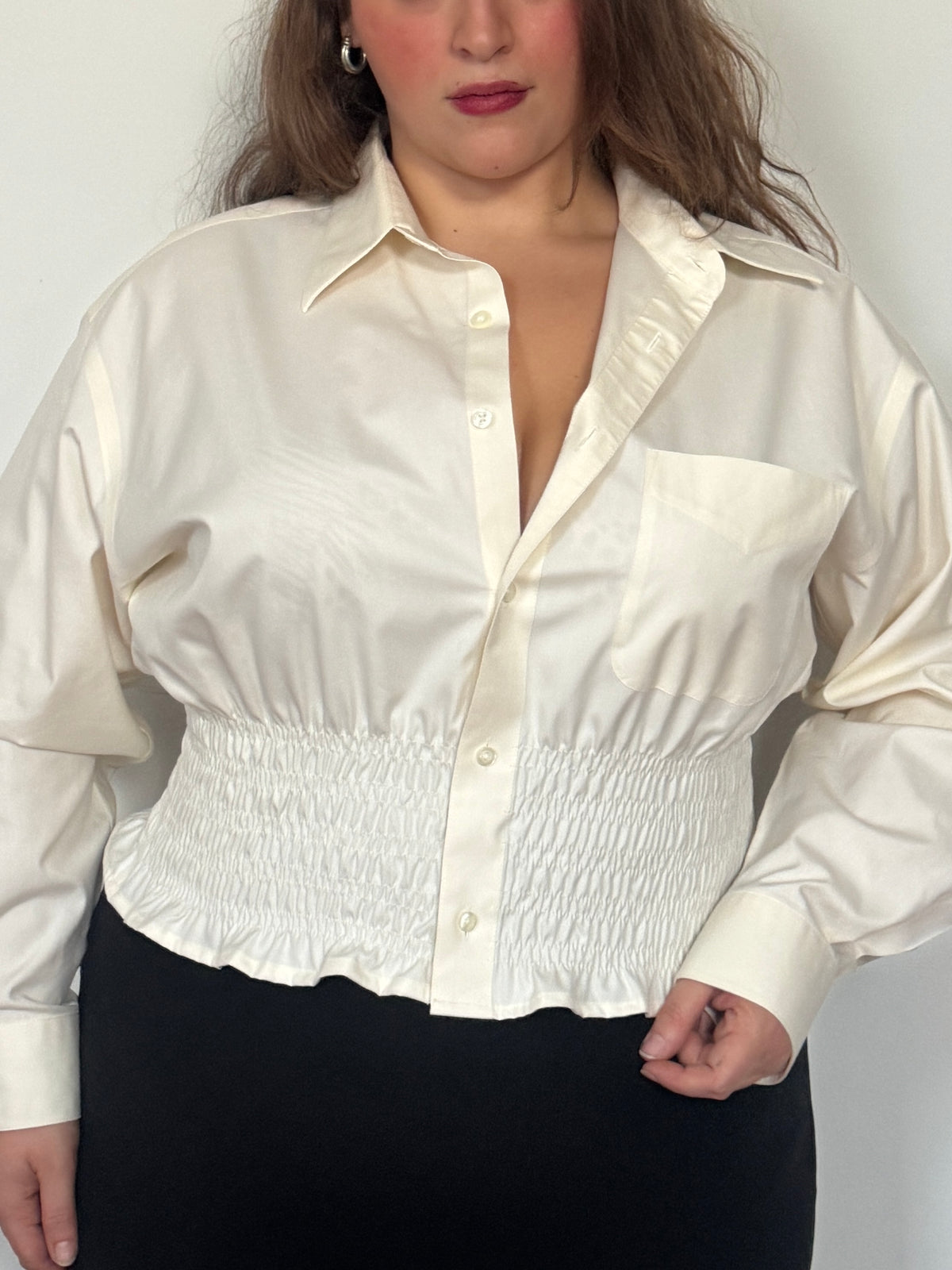 Marielle Top in IVORY (XL-1X)