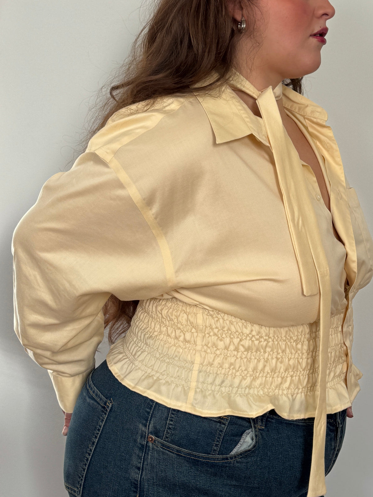 Marielle Top in Honey (XL-1X)