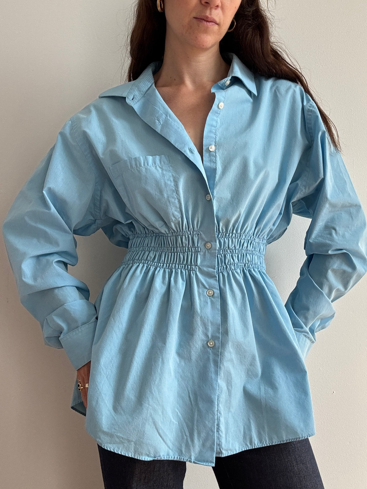 Elodie Top in Aqua (M-XL)