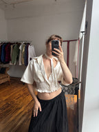 Marielle Top / Buttercream (S-M)