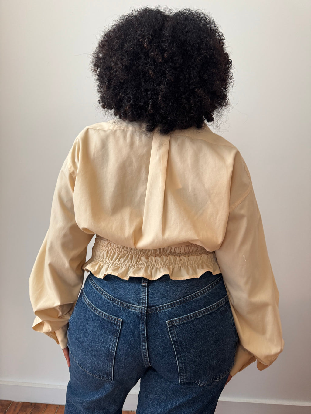Marielle Top in Butter Yellow (XL-1X)