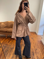 Elodie Top in Cappuccino (M/L)