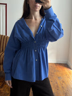 Elodie Top in Blue (M/L)