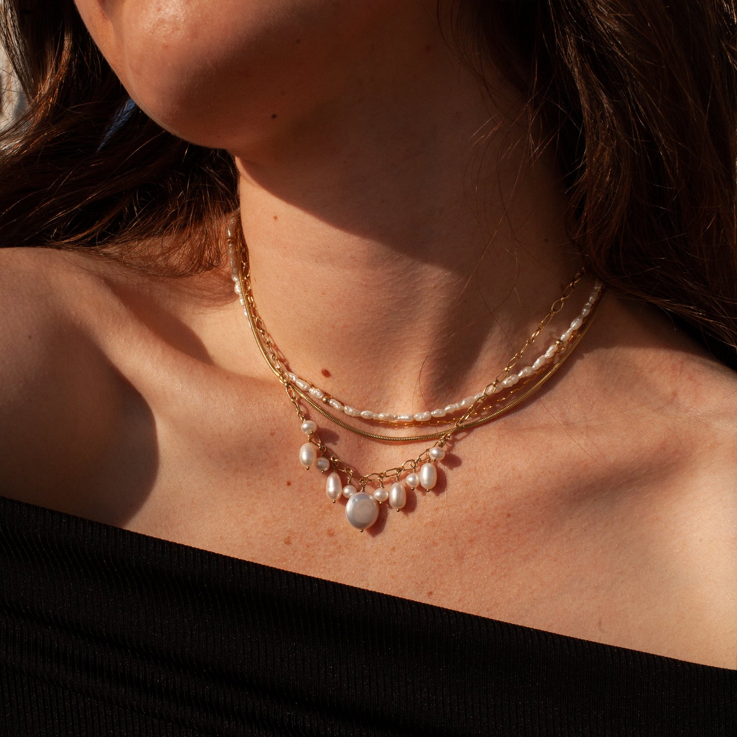 The Elisa Pearl Necklace