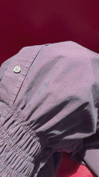 Marielle Top / Purple Check 1X-2X