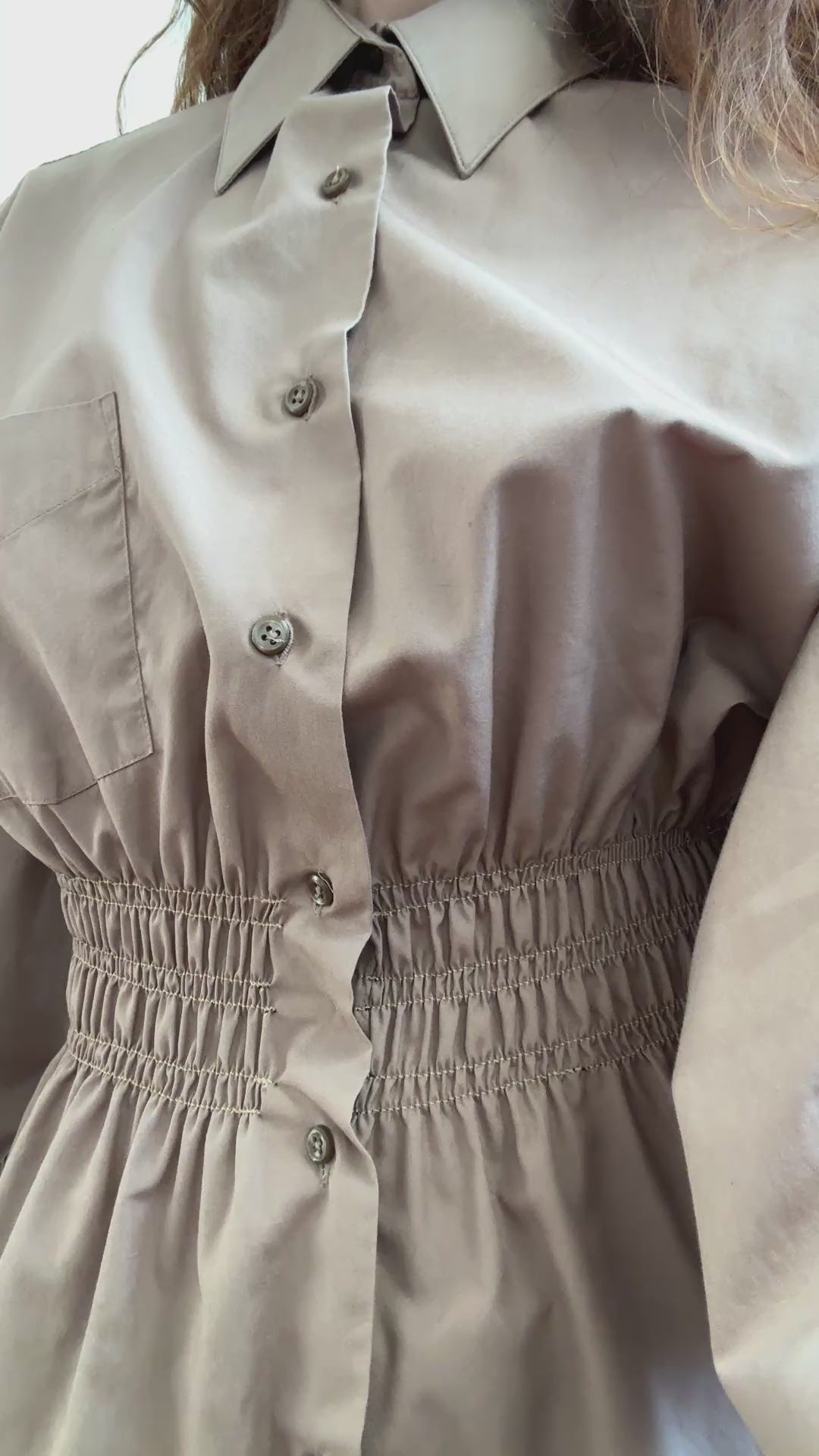 Elodie Top in Cappuccino (M/L)